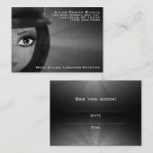 妖精の名刺 予約カード (正面/裏面)