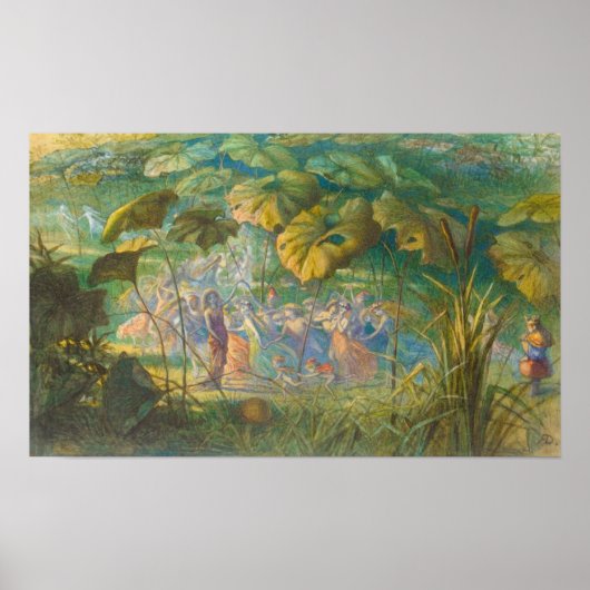 妖精の国でエルフィンのダンス ポスター (正面)