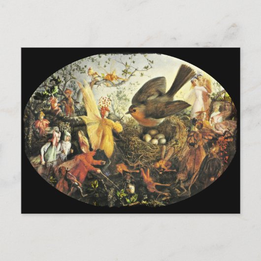 妖精の国とロビンズネスト ポストカード (正面)