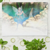 妖精の国インエルヴェンポンドヴィネット キッチンタオル (折り畳み)