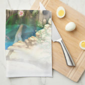 妖精の国インエルヴェンポンドヴィネット キッチンタオル (四つ折り)