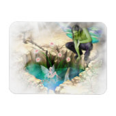 妖精の国インエルヴェンポンドヴィネット マグネット (横)