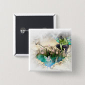 妖精の国インエルヴェンポンドヴィネット 缶バッジ (正面&裏面)