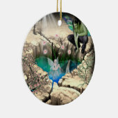 妖精の国インエルヴェン池 セラミックオーナメント (右)