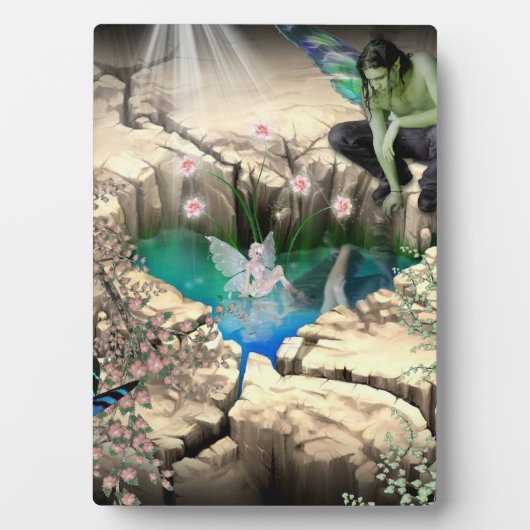 妖精の国インエルヴェン池 フォトプラーク (正面)