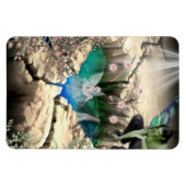 妖精の国インエルヴェン池 マグネット (横)