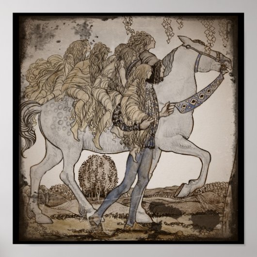 妖精の国オンホワイトホース ポスター (正面)