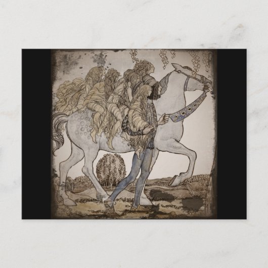 妖精の国オンホワイトホース ポストカード (正面)