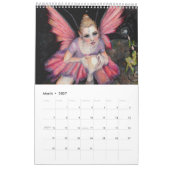 妖精の国カレンダーby Kim Turner 2012 カレンダー (3月 2027)