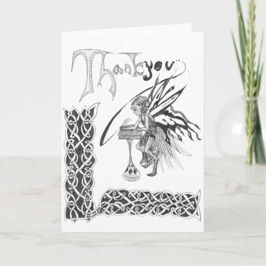 妖精の国カードありがとう サンキューカード (正面)