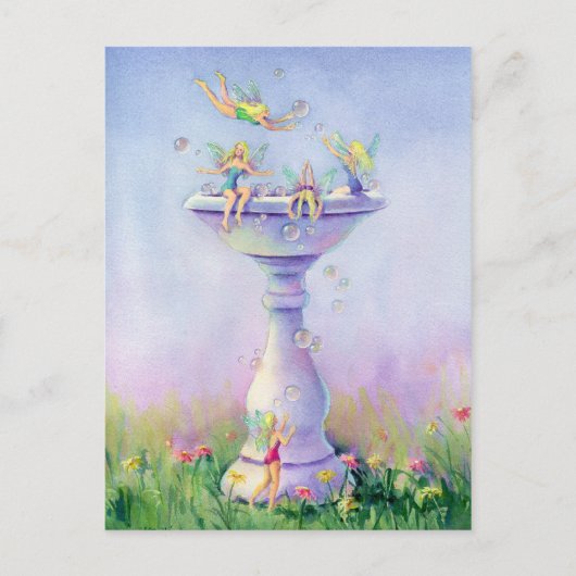 妖精の国バブルバスバイシャロンシャーペ ポストカード (正面)