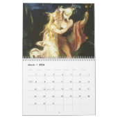 妖精の国フォークビクトリアンカレンダー カレンダー (3月 2026)