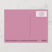 妖精の国ワンダーランドポストカード ポストカード (裏面)