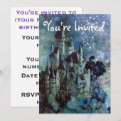 妖精の国城　ご招待 招待状 (正面/裏面)