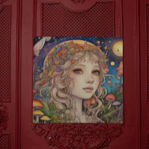 妖精の国女王の光沢のあるポスター