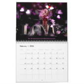 妖精の国恵みファンタジー予定表 カレンダー (2月 2026)