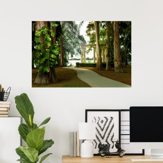 妖精の国灯 ポスター (ホームオフィス)