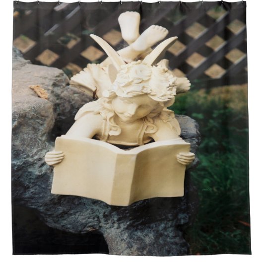 妖精の国読がコイ池で…..... シャワーカーテン (正面)