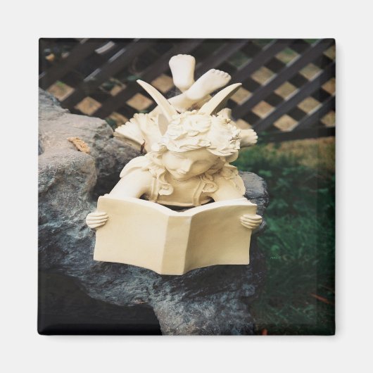 妖精の国読がコイ池で….. マグネット (正面)