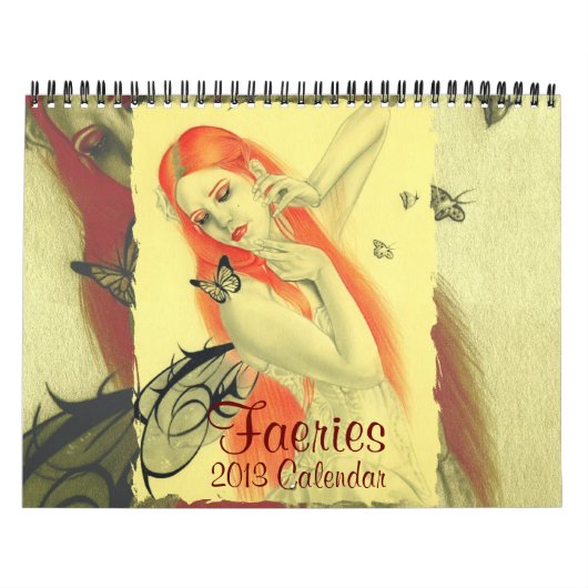 妖精の国2013 Calendar by KaterinaArt カレンダー (カバー)