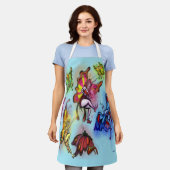 妖精の国 エプロン (着用した状態)