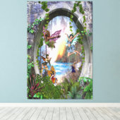 妖精の国 キャンバスプリント (インサイチュ (ウッドフロア))