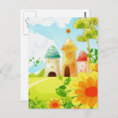 妖精の国 ポストカード (正面/裏面)