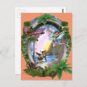 妖精の国 ポストカード (正面/裏面)