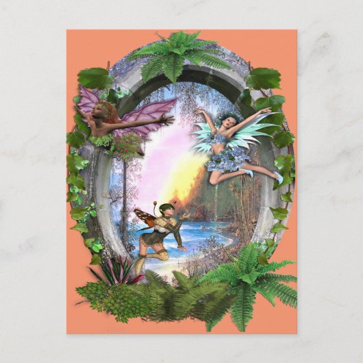 妖精の国 ポストカード (正面)