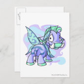 妖精の国Moehog ポストカード (正面/裏面)