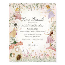 妖精の園時間カプセルパーティー標識