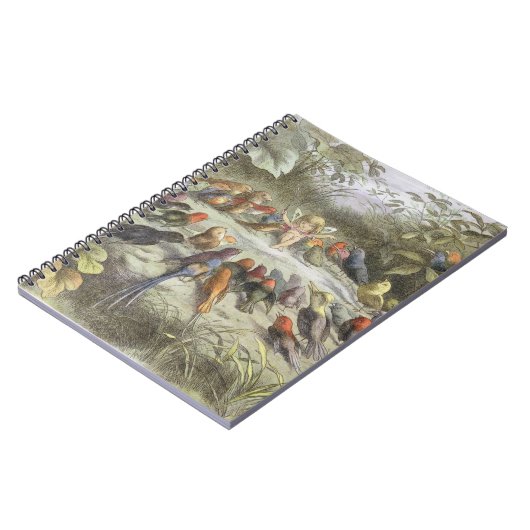 妖精の土地でのリハーサル、'In Fからのイラストレーション ノートブック (左側)