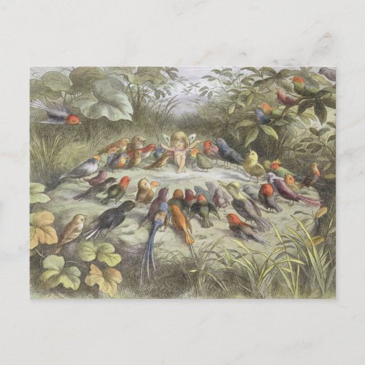 妖精の地のリハーサル（ヴィンテージ版） ポストカード (正面)