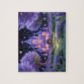 妖精の城の隠されたラベンダーグローブ ジグソーパズル (縦)