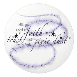 妖精の塵の妖精の寝室 セラミックノブ