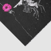 妖精の夜とピンクの花ティッシュペーパー 薄葉紙 (詳細)