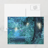 妖精の夜のはがき ポストカード (正面/裏面)