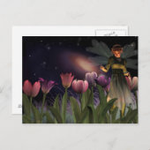 妖精の夜はがき ポストカード (正面/裏面)
