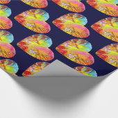 妖精の夜明けハート ラッピングペーパー (角)