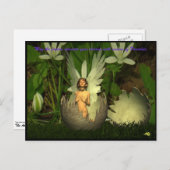 妖精の夢はがき ポストカード (正面/裏面)