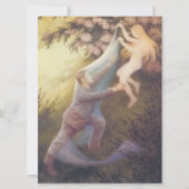 妖精の夢(Theodor Severin Kittelsen著) カード (正面)