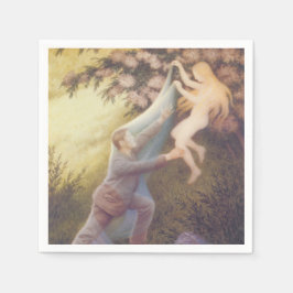妖精の夢（Theodor Severin Kittelsen著） スタンダードカクテルナプキン