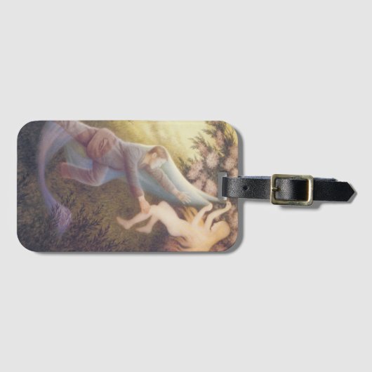 妖精の夢（Theodor Severin Kittelsen著） ラゲッジタグ (正面横)