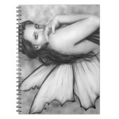 妖精の女の子のノート ノートブック (正面)