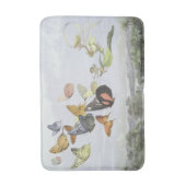 妖精の女王の馬車 |小妖精や小人ワールド バスマット (正面縦)