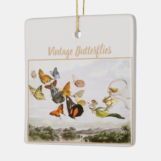 妖精の女王の魔法の馬車(1870) セラミックオーナメント (左)