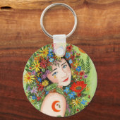 妖精の女王キーチェーン キーホルダー (正面)
