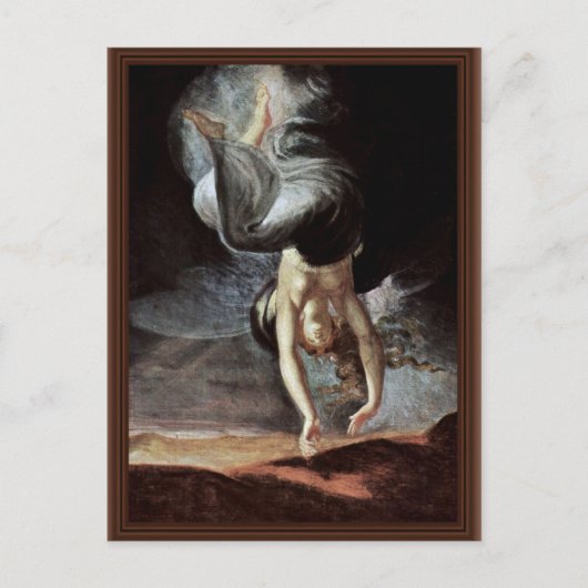 妖精の女王ティタニアは魔法の指輪をＢに持っている。 ポストカード (正面)