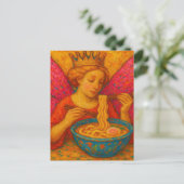 妖精の女王食べのラーメン ポストカード (スタンド正面)