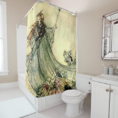 「妖精の女王」アーサー・ラクハム シャワーカーテン (インサイチュ)